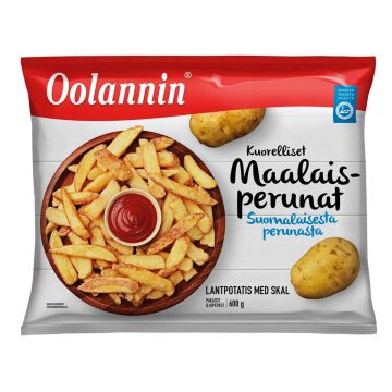 OOLANNIN KUORELLISET MAALAISPERUNAT 600 G