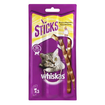WHISKAS STICKS KANA 3KPL 18 G