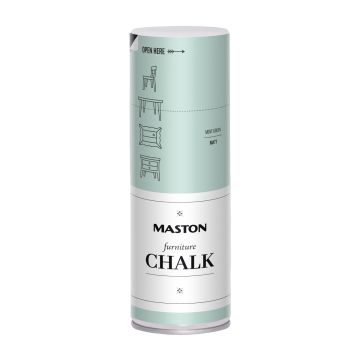 MASTON SPRAYMAALI FURNITURE CHALK MINTUNVIHREÄ 400 ML