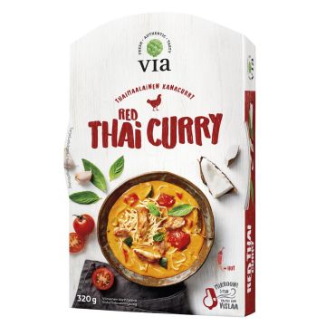 HK VIA RED THAI CURRY 320 G