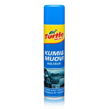 TURTLE WAX KUMI&MUOVI SISÄTILOJEN KIRKASTE, KIILTÄVÄ 300 ML