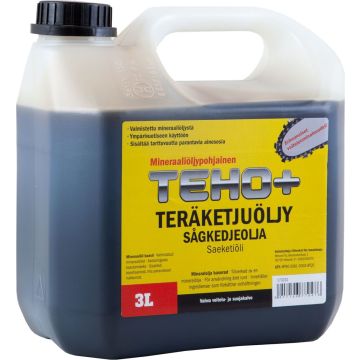 TEHO+ TERÄKETJUÖLJY 3 L