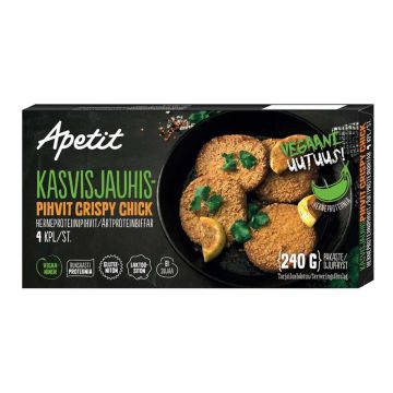 APETIT KASVISJAUHISPIHVIT CRISPY CHICK 4KPL 240 G