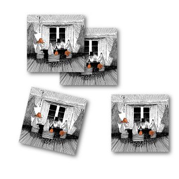 LASINALUNEN 9X9CM 4KPL TOGETHER
