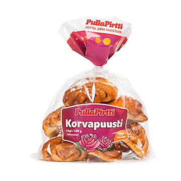 PULLAPIRTTI KORVAPUUSTI 6KPL 300 G