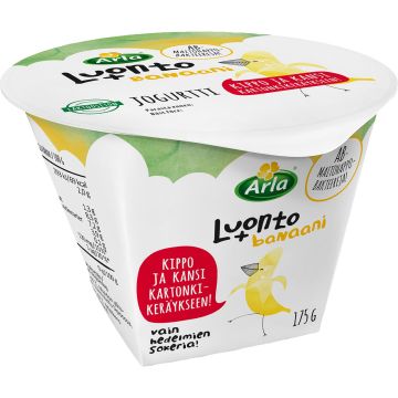 ARLA LUONTO+ AB BANAANIJOGURTTI LAKTON 175 G