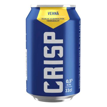 KOFF CRISP VEHNÄ 0,5% TLK 330 ML