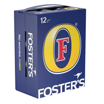 FOSTER'S 4,5% 0,33 TLK 12-PACK 3,96 L