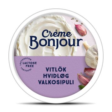 CREME BONJOUR TUOREJUUSTO VALKOSIPULI LAKTON 100 G