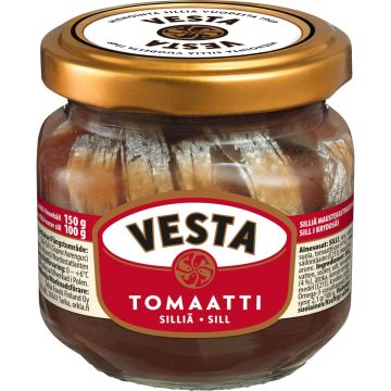VESTA VESTA SILLIÄ TOMAATTIKASTIKKEESSA 150/100G 100 G