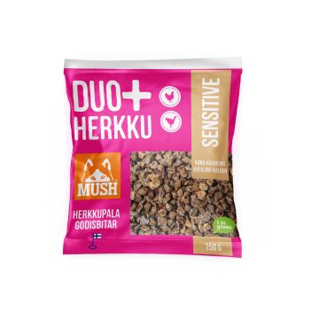 MUSH DUO+ HERKKU SENSITIVE 150 G MUSH DUO+ HERKKU SENSITIVE 150 G
