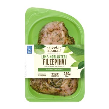 ATRIA JYVÄBR. BROILEIRN FILEEPIHVI LIME-KORIANTERI 380 G