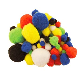 ILOX POMPOMS 10-45MM LAJITELMA 100KPL