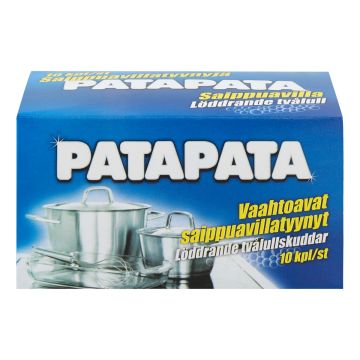 PATAPATA KEITTIÖN TEHOPUHDISTAJA SAIPPUAVILLA 10 KPL