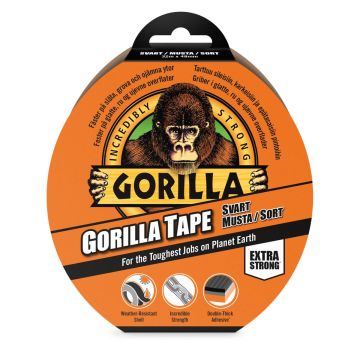 GORILLA TAPE BLACK TEIPPI MUSTA 32 M