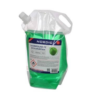 NORDIC TUULILASINPESUNESTE, KÄYTTÖVALMIS LIME -20C PUSSI 3 L