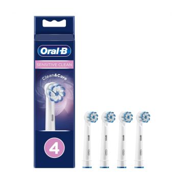 ORAL-B SENSITIVE CLEAN VAIHTOHARJA, 4 KPL