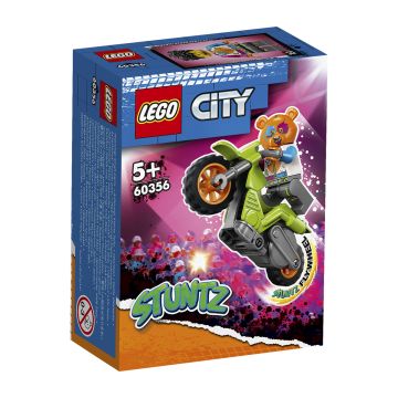 LEGO CITY STUNTZ 60356 KARHUSTUNTTIPYÖRÄ