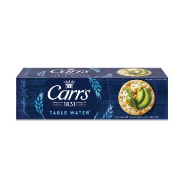 CARR'S TABLE WATER JUUSTOKEKSI 125 G