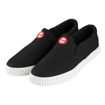 HAI CANVAS SLIP-ON TENNARI 36 MUSTA