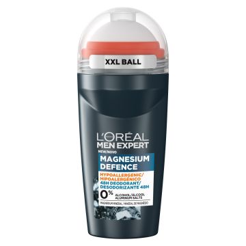 LOREAL MEN EXPERT MAGNESIUM DEFENSE HYPOALLERGENIC 48H ROLL-ON