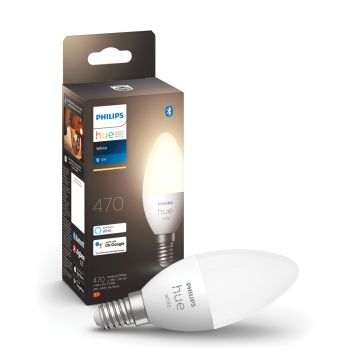 PHILIPS HUE WHITE ÄLYLAMPPU 5.5W B39 E14 470L 2700K