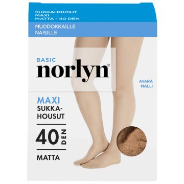 NORLYN MAXI 40 DEN SUKKAHOUSUT, 9203 SAND 52-56