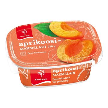 SAARIOINEN APRIKOOSIMARMELADI 230 G