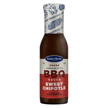 SANTA MARIA BBQSAUCE SWEET CHIPOTLE 355 G