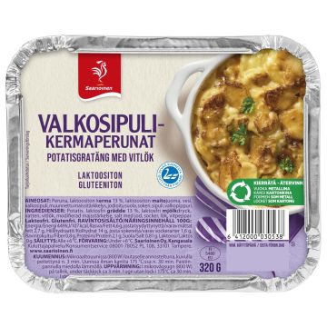 SAARIOINEN VALKOSIPULIKERMAPERUNAT 320 G