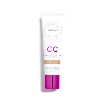 LUMENE  CC COLOR CORRECTING MEIKKIVOIDE SK 20 DEEP TAN