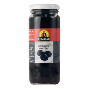 FIGARO OLIIVI MUSTA KIVETÖN 160 G