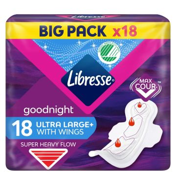 LIBRESSE ULTRA+NIGHT WING 18 BIG PACK 18 KPL