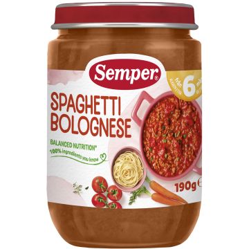 SEMPER SPAGHETTIA JA JAUHELIHAKASTIKETTA 6KK 190 G
