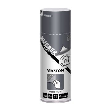 MASTON RUBBERCOMP KUMIMAALISPRAY METALLINHARMAA 400ML 400 ML