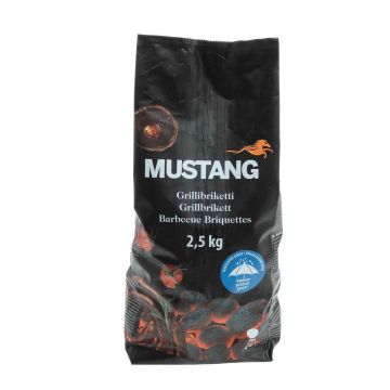 MUSTANG GRILLIBRIKETTI 2,5 KG