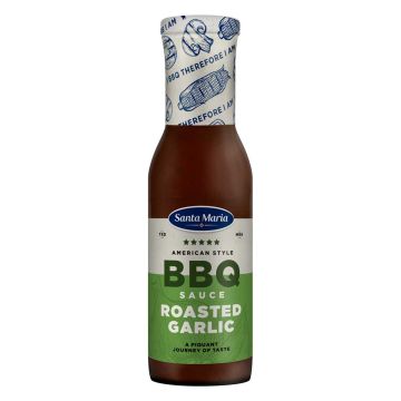 SANTA MARIA BBQSAUCE ROASTED GARLIC 335 G