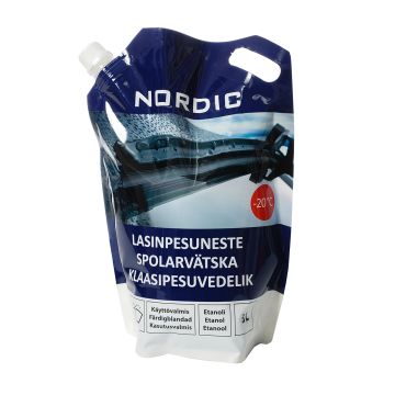 NORDIC TUULILASINPESUNESTE, KÄYTTÖVALMIS -20C PUSSI 3 L