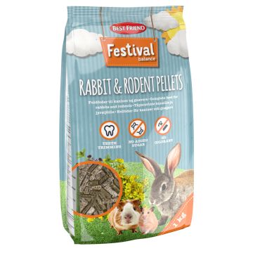 BEST FRIEND FESTIVAL BALANCE JYRSIJÄN RUOKAPELLETTI 1KG