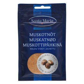 SANTA MARIA MUSKOTTIPÄHKINÄ JAUHETTU PUSSI MAUSTE 24 G