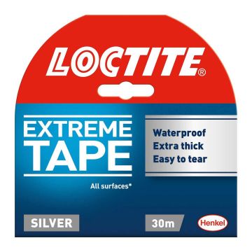 LOCTITE SILVER REPAIR TAPE TEIPPI 48MMX30M HARMAA 30 M