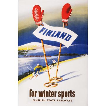 POSTIKORTTI FOR WINTER SPORTS