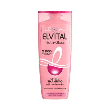 LOREAL ELVITAL NUTRIGLOSS SHAMPOO KIILLOTTOMILLE HIUKSILLE 250 ML