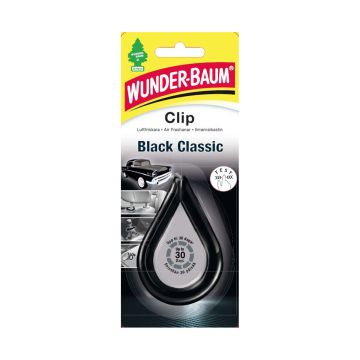 WUNDER-BAUM CLIP HAJUSTE BLACK CLASSIC