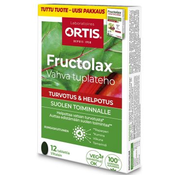 FRUCTOLAX VAHVA TUPLATEHO TBL 12 KPL