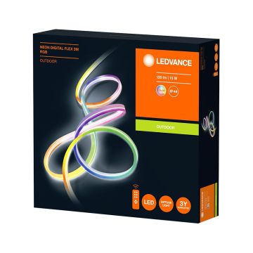 LEDVANCE NEON DIGITALFLEX LED VALONAUHA 3M REMOTE RGB IP44