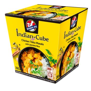 KITCHEN JOY INDIAN-CUBE TIKKA MASALA KANA-RIISI 350 G