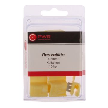 C-PWR ROSVOLIITIN KELTAINEN 10KPL