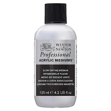 W&N ARTISTS ACRYLIC SLOW DRYING MEDIUM 125ML
