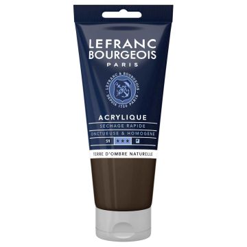 L&B FINE ACRYLIC 80ML 478 RAW UMBER